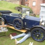 1923 blue Wolseley E3 Ten, 4 Seat Tourer