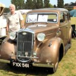 Wolseley 10 - the colour is a close match to the original polychromatic cellulose bronze paint used on a small number of Wolseley 10s