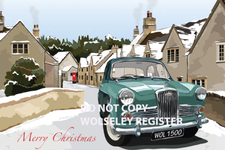 Christmas Card (single) choice of two designs - Image 2