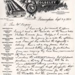 thumbnail of Herbert Austin Letter Sept 1900 pdf