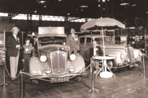 Wolseley Register stand at 1984 NEC show